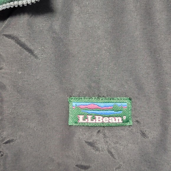 Vintage 90s L. L. Bean Warm Up Jacket Fleece Plaid Freeport Maine - Picture 5 of 10